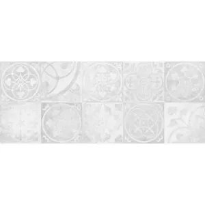 Панно Керамин Тоскана 7Д белый 20х50 см