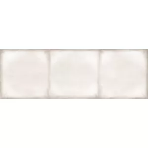 Облицовочная плитка Cersanit Majolica C-MAS302D рельеф квадраты светло-бежевый 20x60
