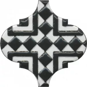 Декор Kerama Marazzi Арабески глянцевый орнамент OS\A25\65000 6,5*6,5 см