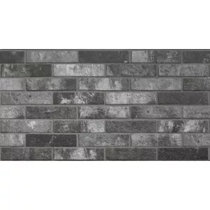 Плитка фасадная Rondine Group London Charcoal Brick 25х6 см