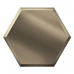 Зеркальная бронзовая плитка ДСТ СОТА СОЗБ1 20х17,3 см