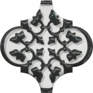 Декор Kerama Marazzi Арабески глянцевый орнамент OS\A26\65000 6,5*6,5 см