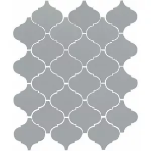 Плитка настенная Kerama Marazzi Арабески глянцевый серый 65012 26*30 см