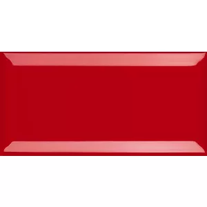 Плитка настенная Ceramicalcora Biselado - 10 Rojo плитка настенная 100x200 мм
