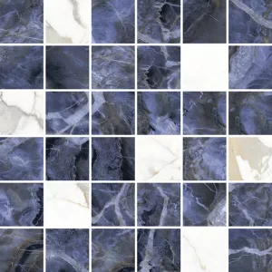 Мозаика Laparet Laurel микс синий 29,7х29,7 см