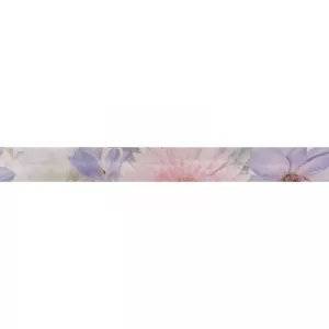 Бордюр Gracia Ceramica Aquarelle lilac лиловый 01 6,5х60 см