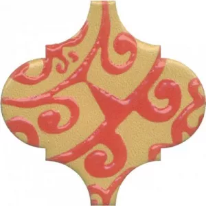 Декор Kerama Marazzi Арабески Майолика орнамент OS\A39\65000 6,5*6,5 см