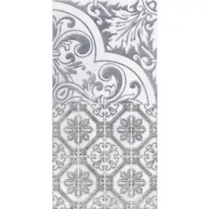 Декор 3 Lasselsberger Ceramics Кампанилья серый 1641-0095 20х40 см