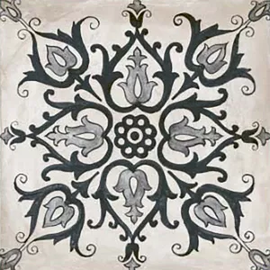 Декор 1 Lasselsberger Ceramics Сиена универсальный серый 9,5х9,5 см