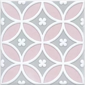 Декор Kerama Marazzi Мурано розовый 15х15 см