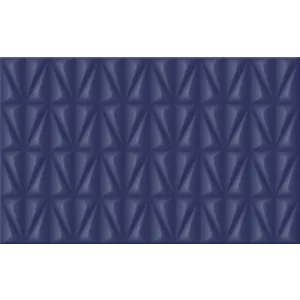 Плитка настенная Шахтинская плитка Конфетти синий низ 02 (рельеф) 25х40 см