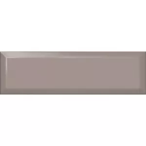 Плитка настенная Kerama Marazzi Аккорд коричневый светлый грань 8,5*28,5 см