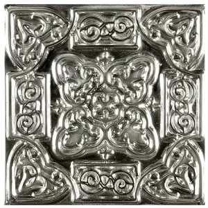 Металлическая плитка Kavarti - Persia Nickel 5х5 см